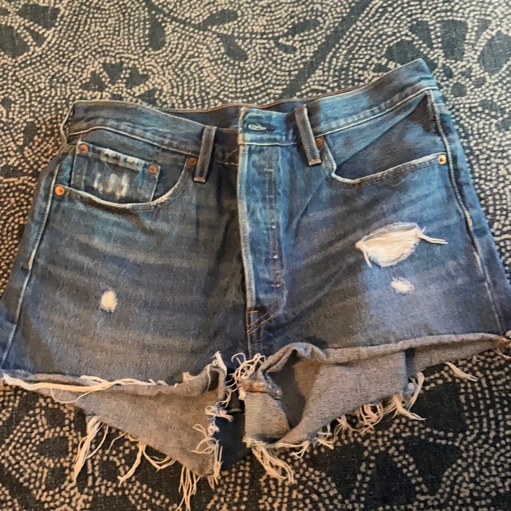 Levi denim shorts